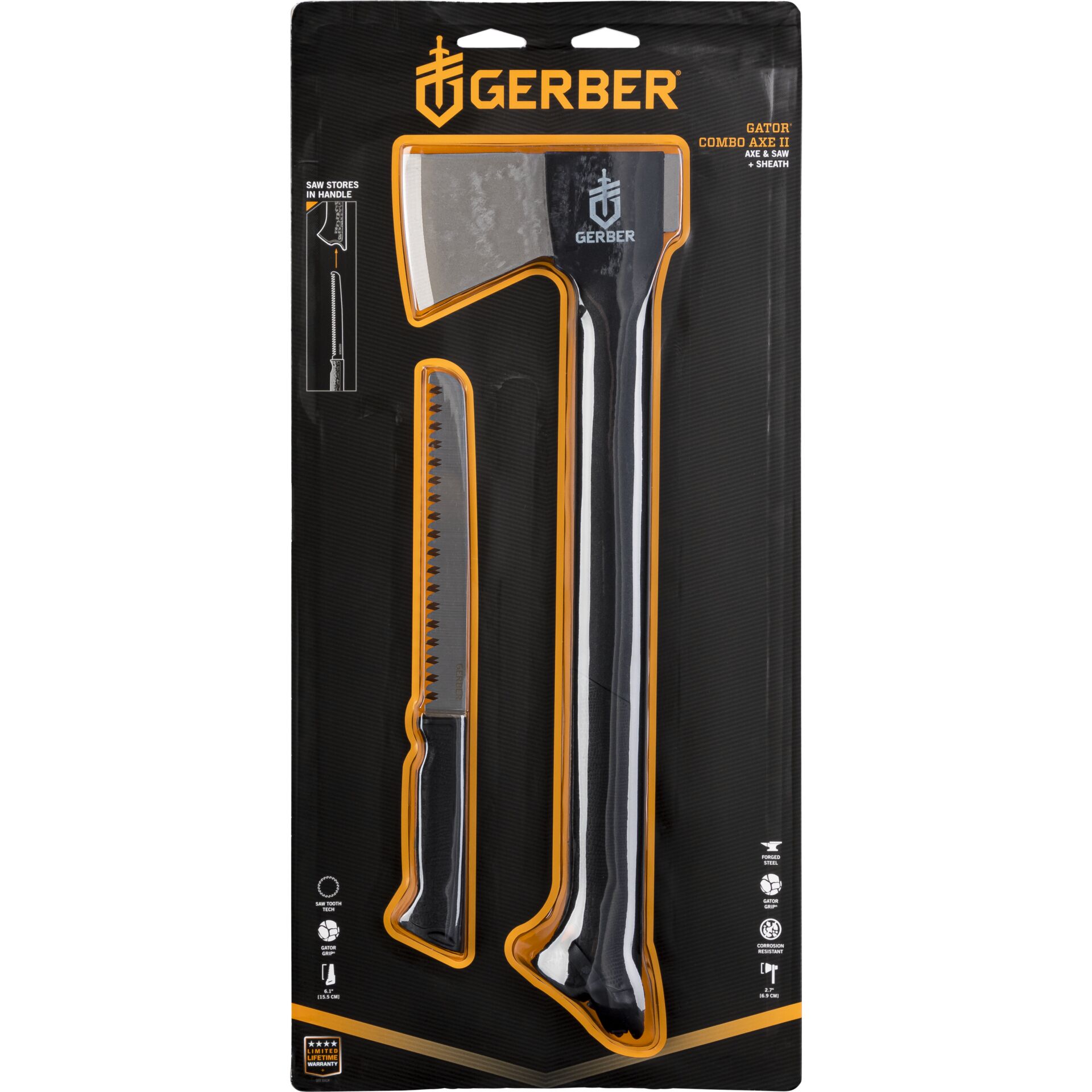 Gerber Gator Combo II Axt mit Saege Aexte & Gartensaegen