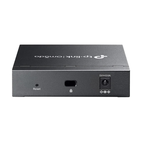 TP Link Omada ES205G Managed Gigabit Ethernet  10 100 1000  Power over Ethernet  PoE  Schwarz Switches