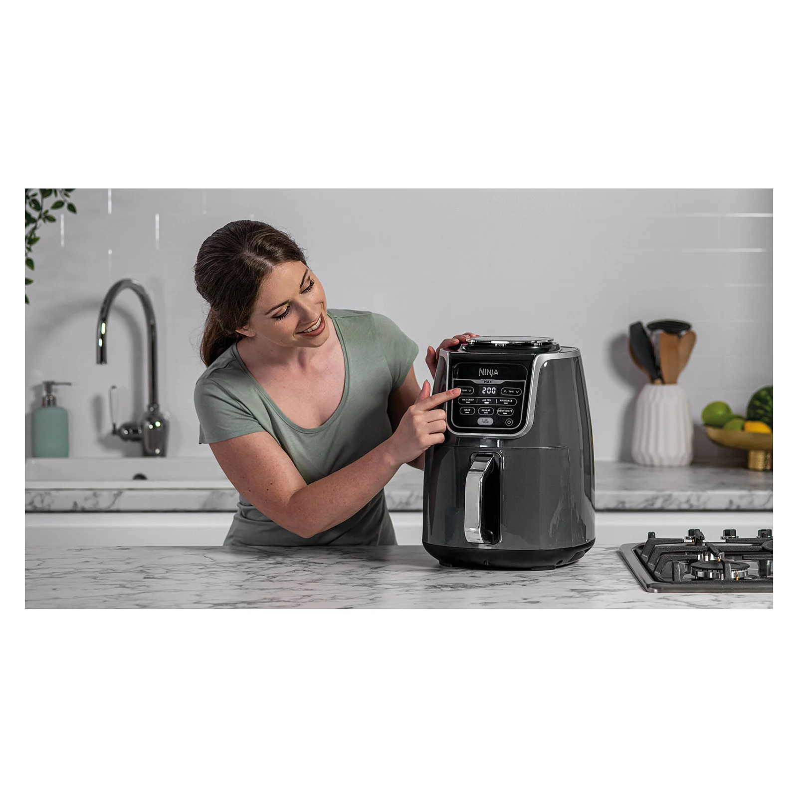 Ninja AF160EU MAX 5 2L Heissluftfritteuse Kuechenkleingeraete