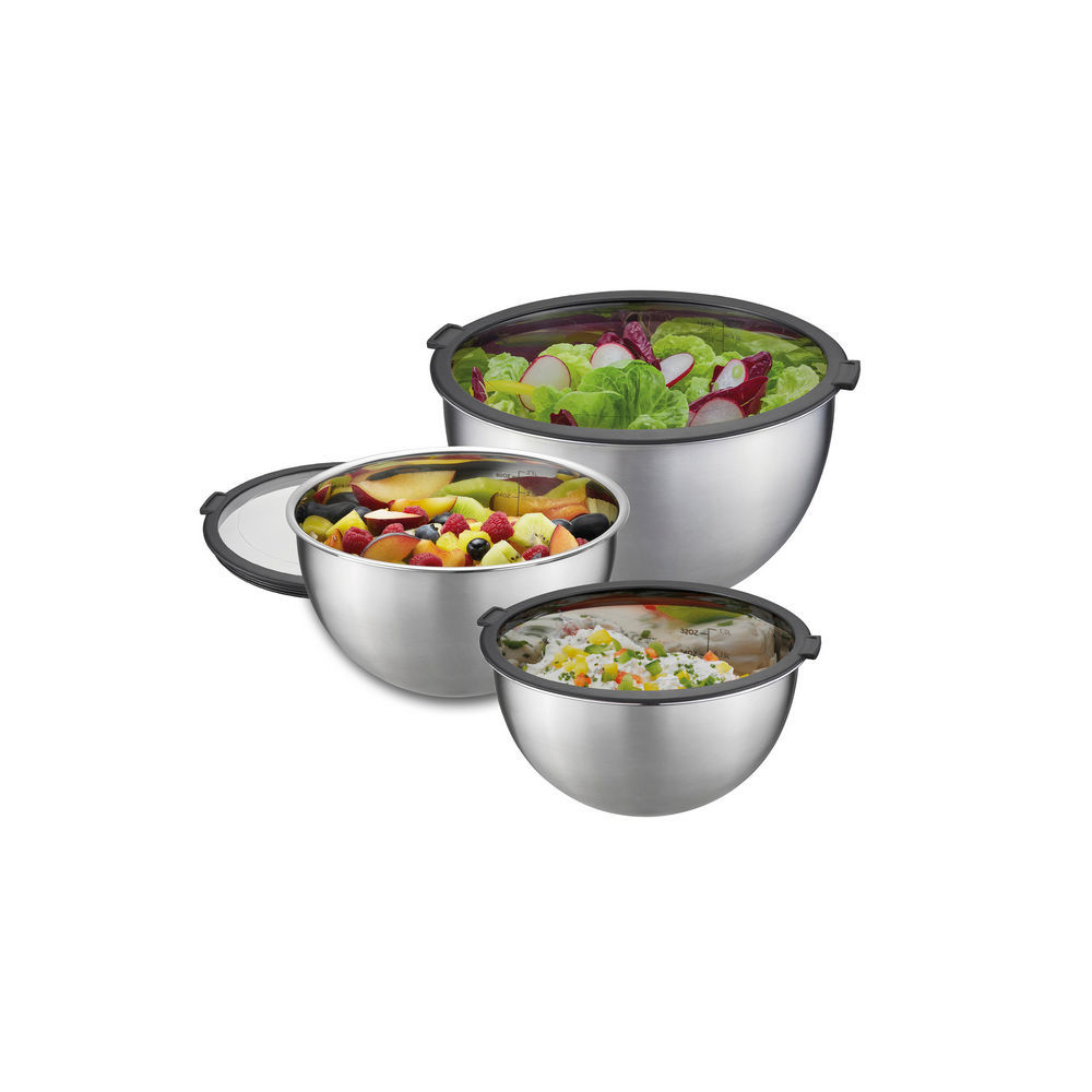 Gefu Frischhalteschuessel Set Mondi  3 tlg  Kueche