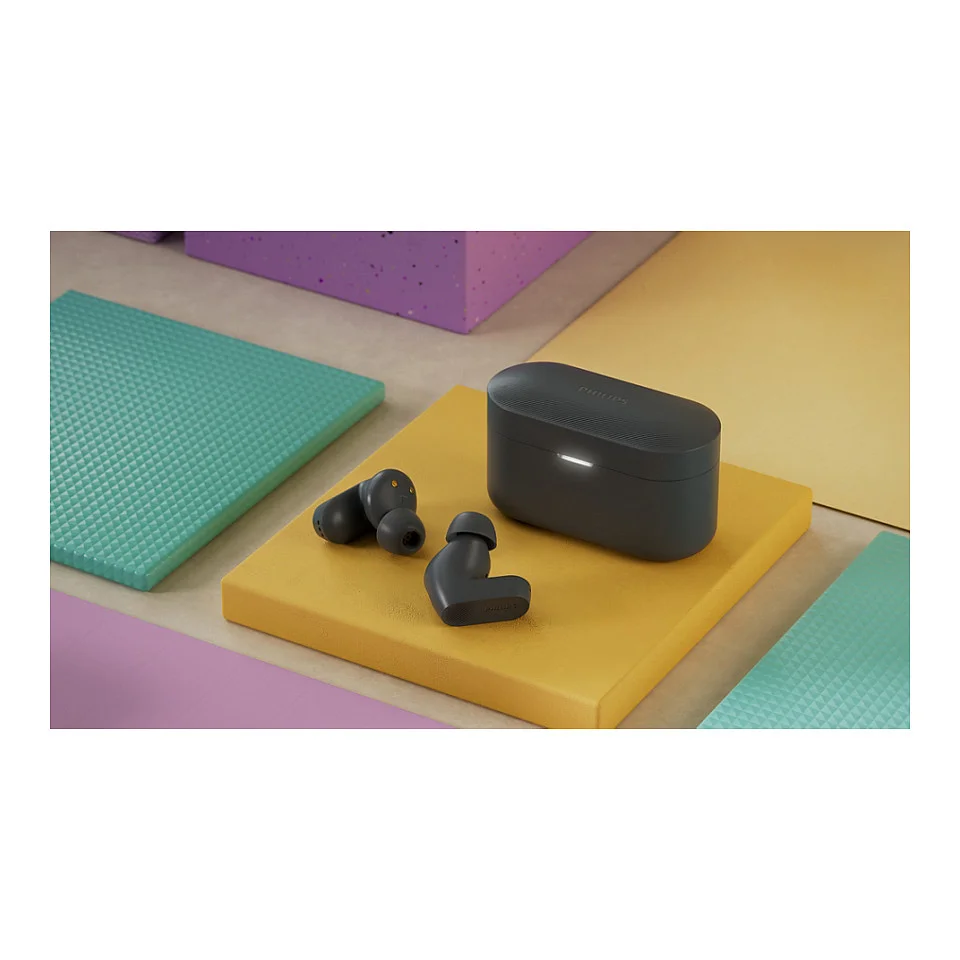 Philips 3000 series TAT3509GY 00 Kopfhoerer   Headset True Wireless Stereo  TWS  im Ohr Anrufe Musik Bluetooth Grau In-Ear