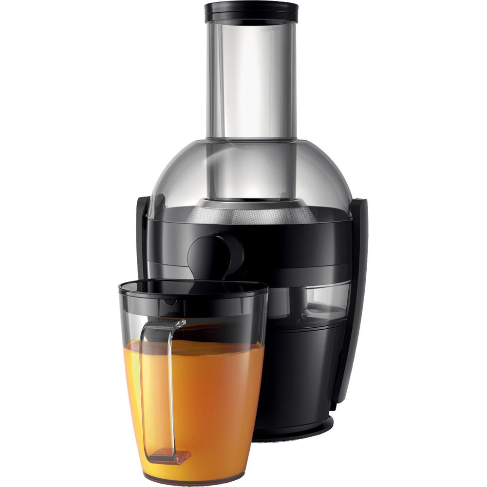 Philips Zentrifugenentsafter Viva Collection  schwarz Kuechenkleingeraete