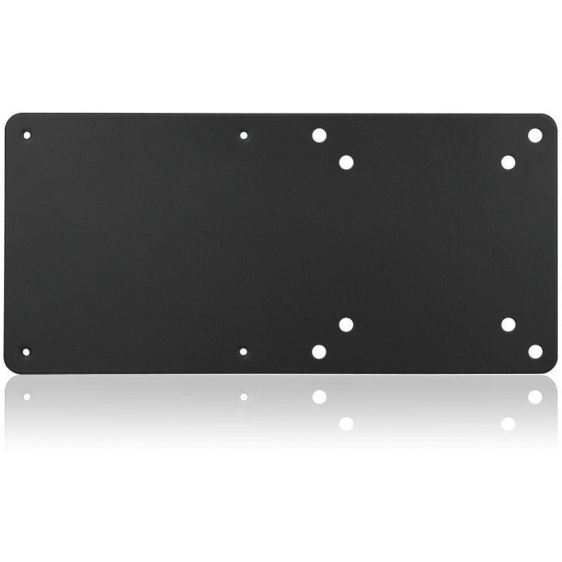 ICY BOX IB MSA103 VM  Zubehoer fuer Monitorstaender mit VESA 75x75 und 100x100  Halterung fuer Intel  NUC  Stahl Monitore