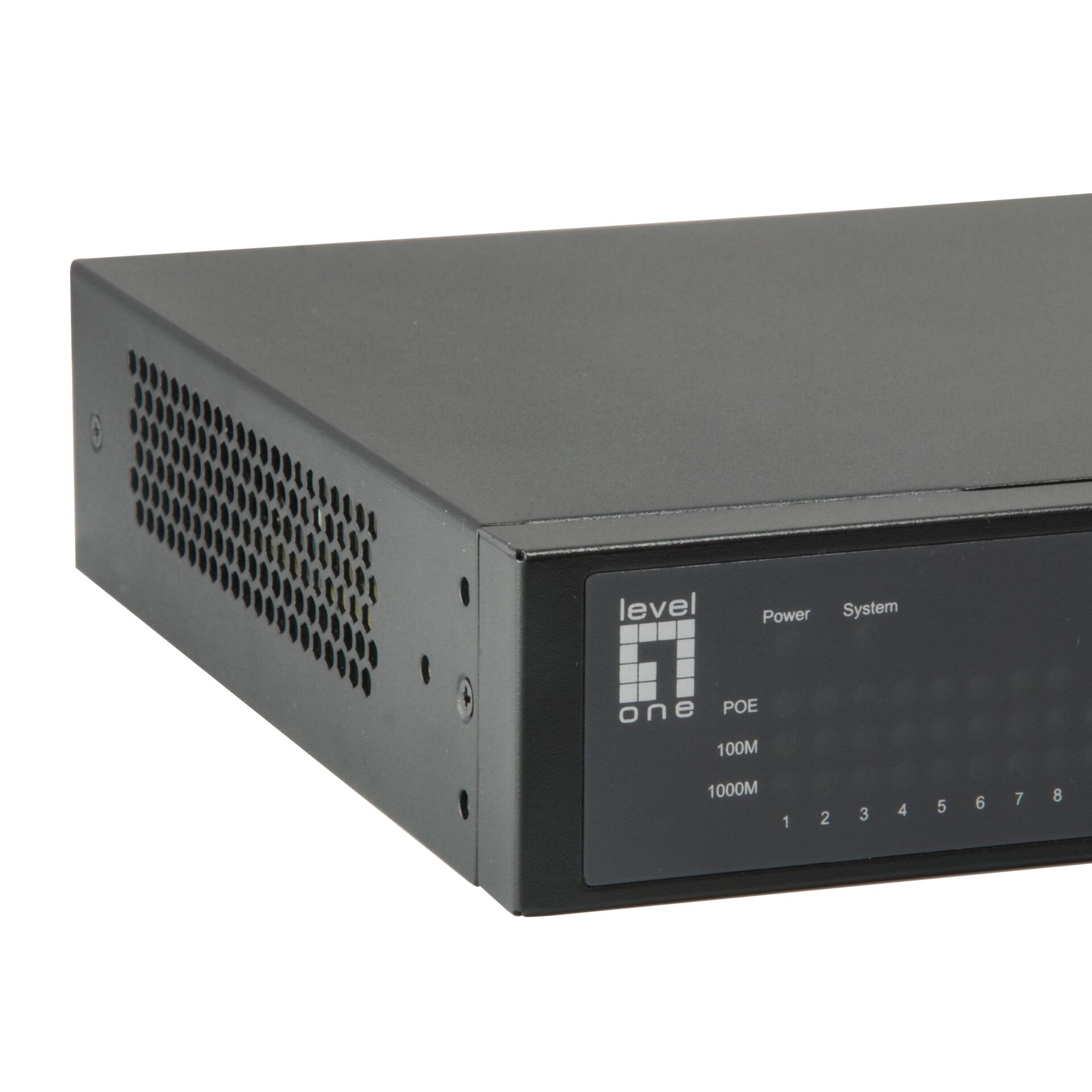 LevelOne GEP 1051 Netzwerk Switch Managed L2 L3 L4 Gigabit Ethernet 10 100 1000 Power over Ethernet PoE Schwarz