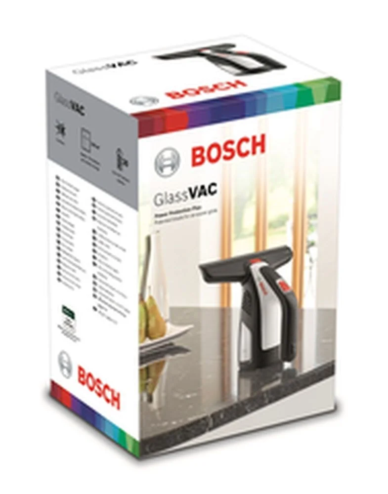 Bosch GlassVAC Elektrischer Fensterreiniger 0 1 l Schwarz  Rot  Silber Staubsauger & Reiniger