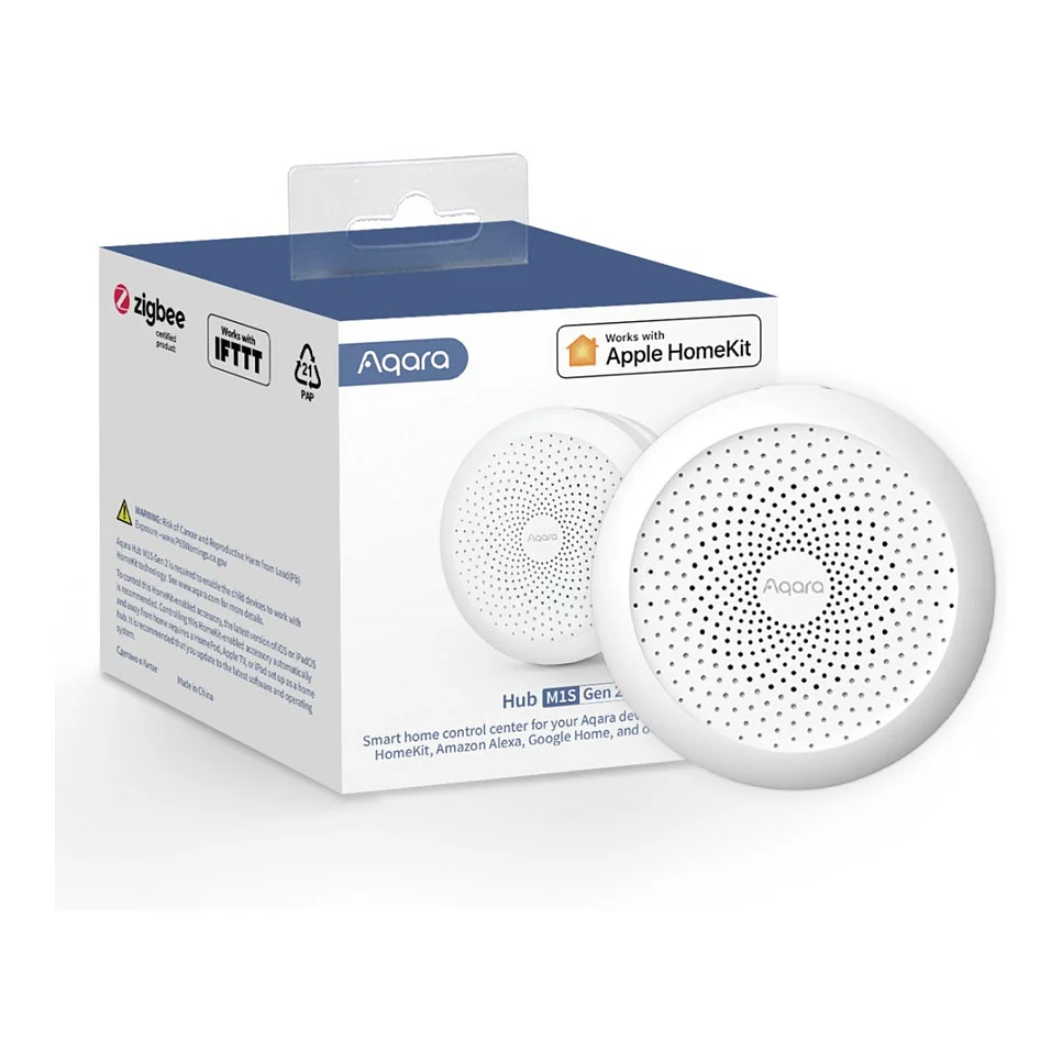 Aqara Hub M1S Gen2 EU  Zigbee  Wi Fi  Steuerungszentralen & Gateways