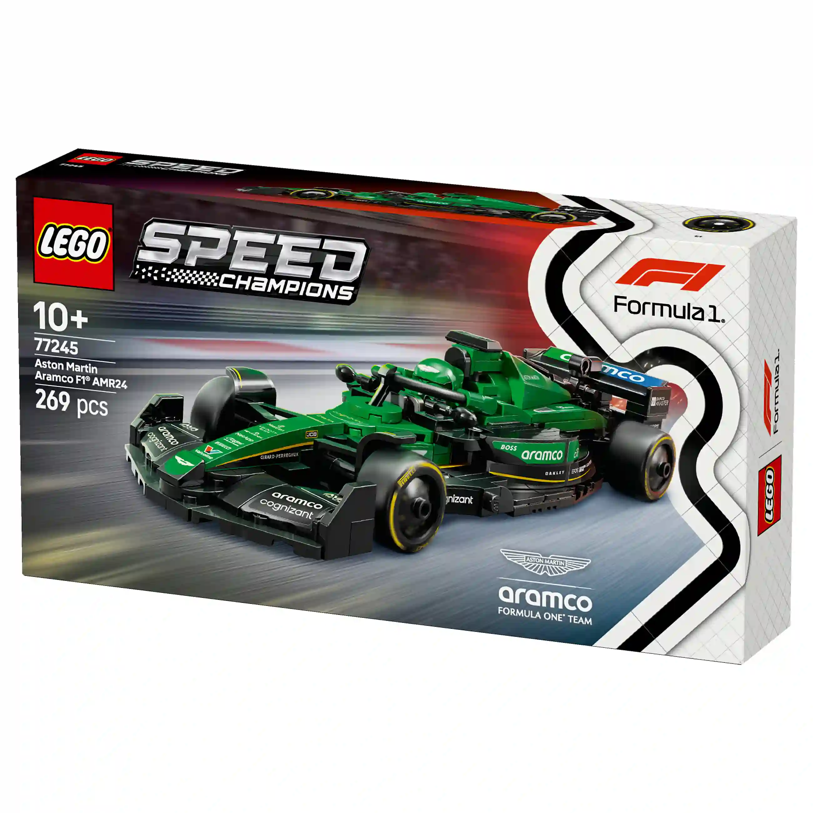 LEGO Speed Champions Aston Martin Aramco F1 AMR24 Rennauto 77245 Spielwaren