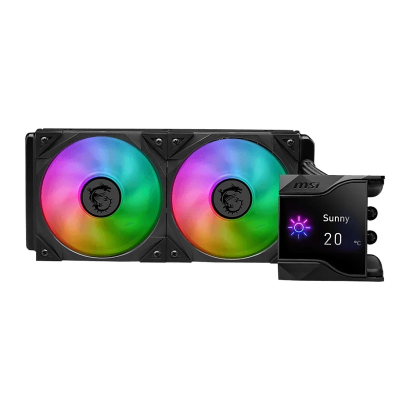 MSI MPG Coreliquid D240 Prozessor Fluessigkeitskuehlung 12 cm Schwarz 1 Stueck e  PC-Zubehoer