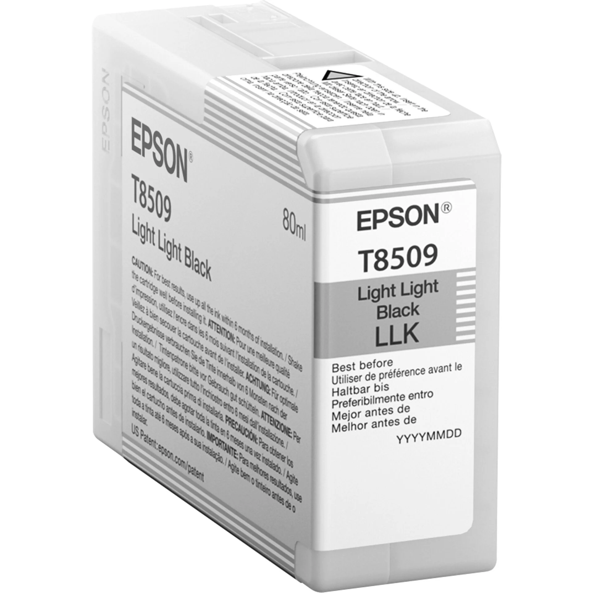 Epson Tintenpatrone light light black T 850 80 ml T 8509 Drucker & Scanner