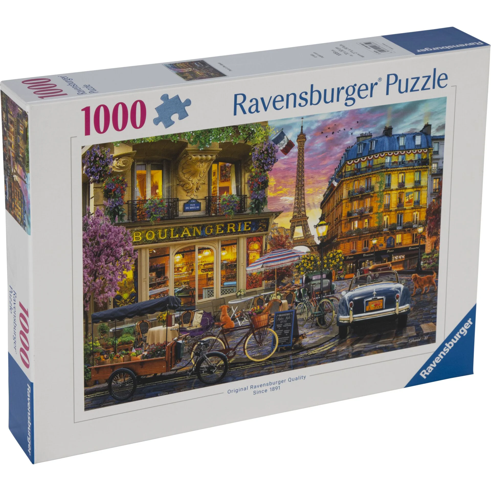 Ravensburger 1000 Teile Paris im Morgenrot Brettspiele & Puzzle