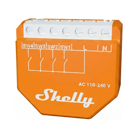 Shelly   Unterputz   Wave i4 LR   Z Wave Smart Home