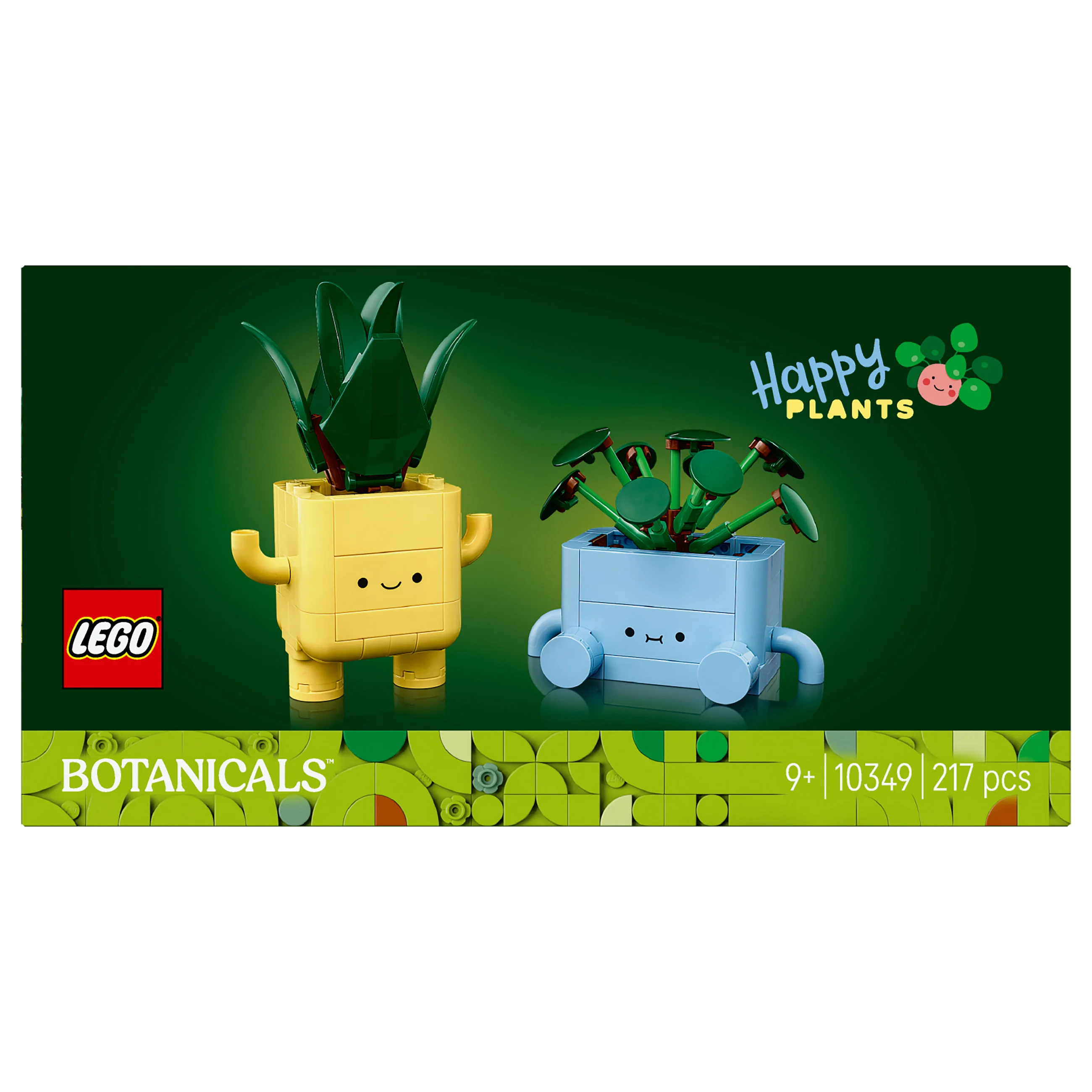 LEGO Botanicals Froehliche Pflanzen 10349 Spielwaren