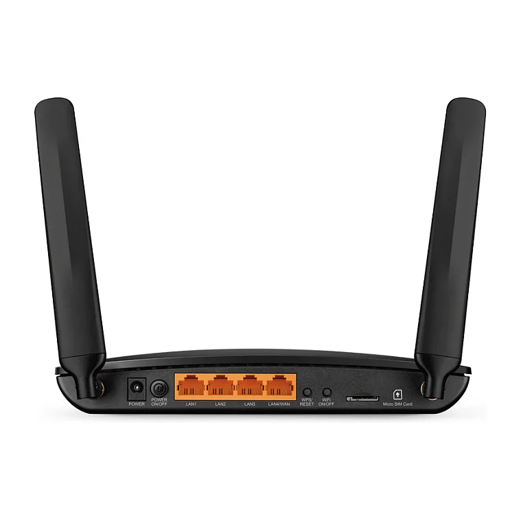 TP Link TL MR6400 WLAN Router Schnelles Ethernet Einzelband 2 4GHz 4G Schwarz