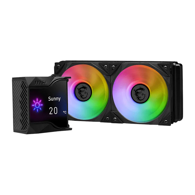 MSI MPG Coreliquid D240 Prozessor Fluessigkeitskuehlung 12 cm Schwarz 1 Stueck e  PC-Zubehoer