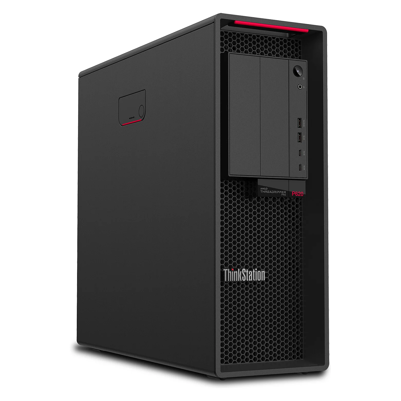 Lenovo ThinkStation P620 AMD Ryzen Threadripper PRO 5945WX 64 GB DDR4 SDRAM 1 TB SSD Windows 11 Pro Tower Arbeitsstation Schwarz PC-Zubehoer