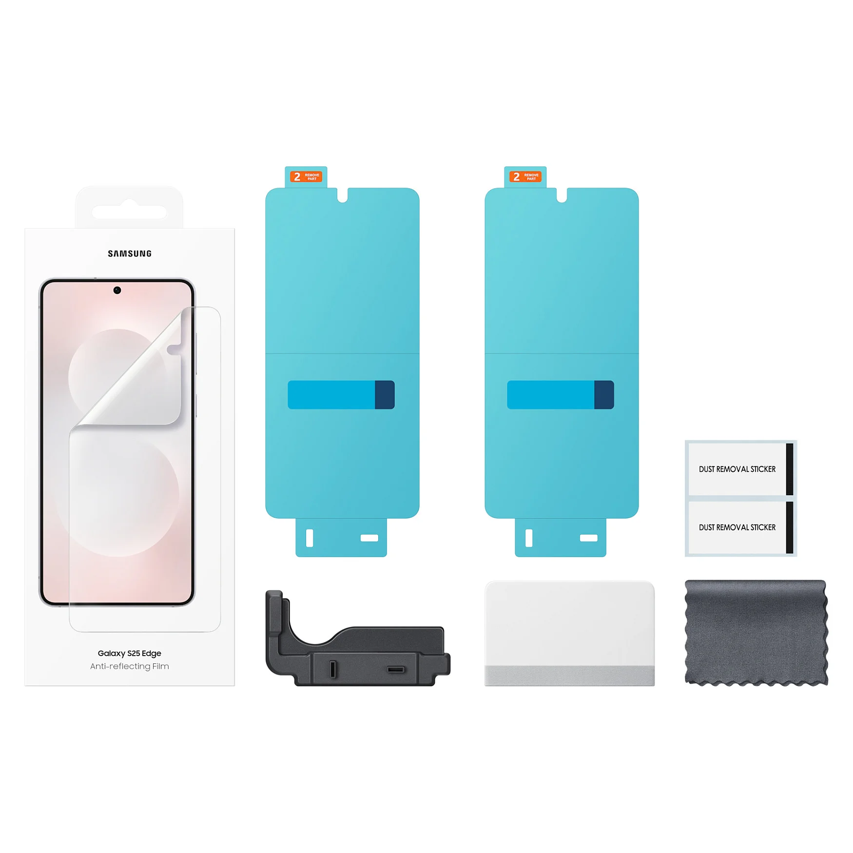 Samsung Anti reflecting Film fuer das Galaxy S25 Edge Handys & Tablets