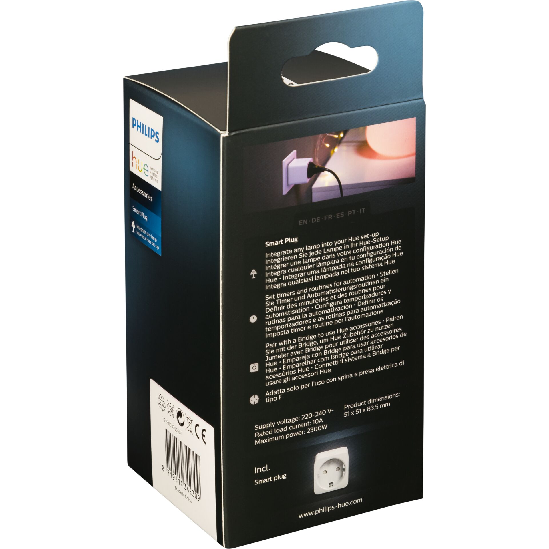 Philips Smart Plug weiss Steckdosen