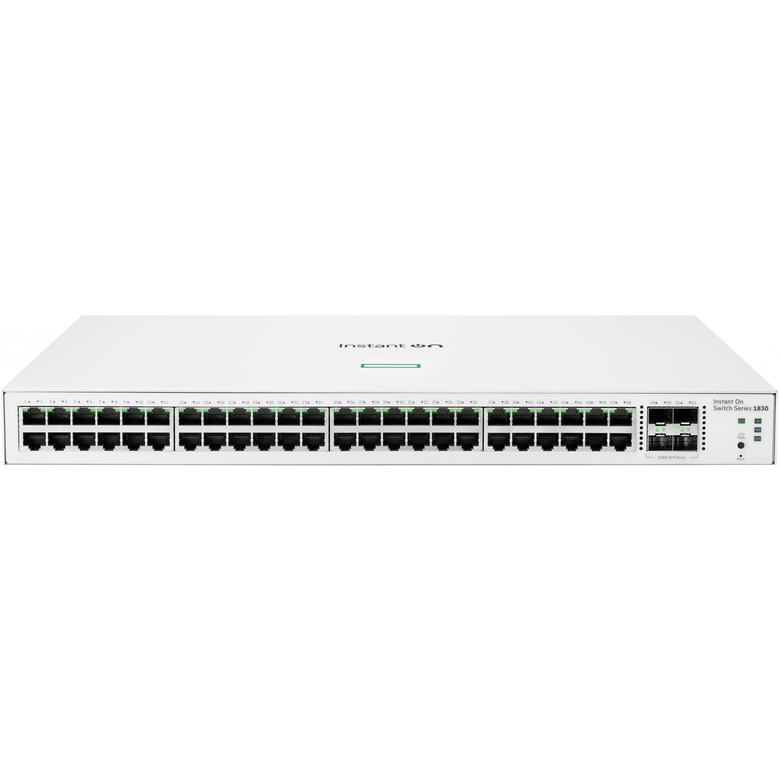HP Aruba Instant On 1830 48G 4P Switch   48 Gigabit Ports   Rackmount   Managed Switches