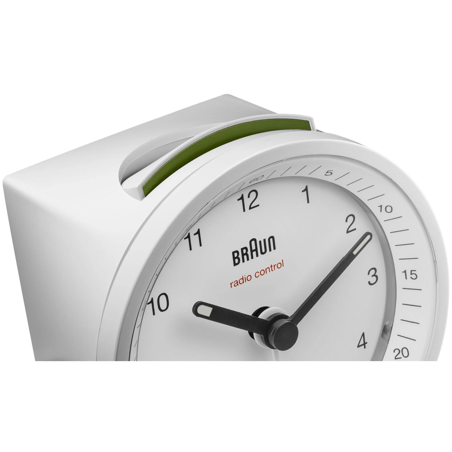 Braun BC 07 W DCF Funkwecker weiss Uhren