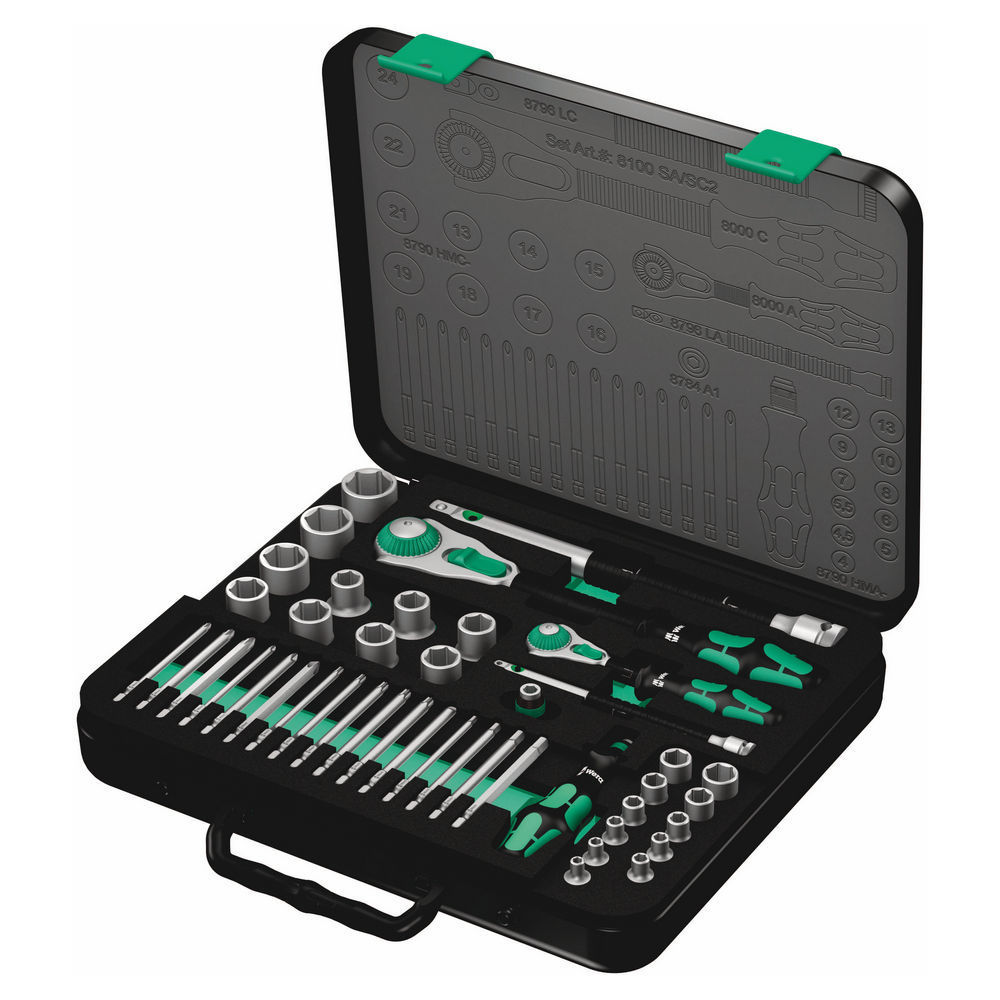 Wera Knarrensatz Zyklop Speed  43 tlg Werkzeugsets