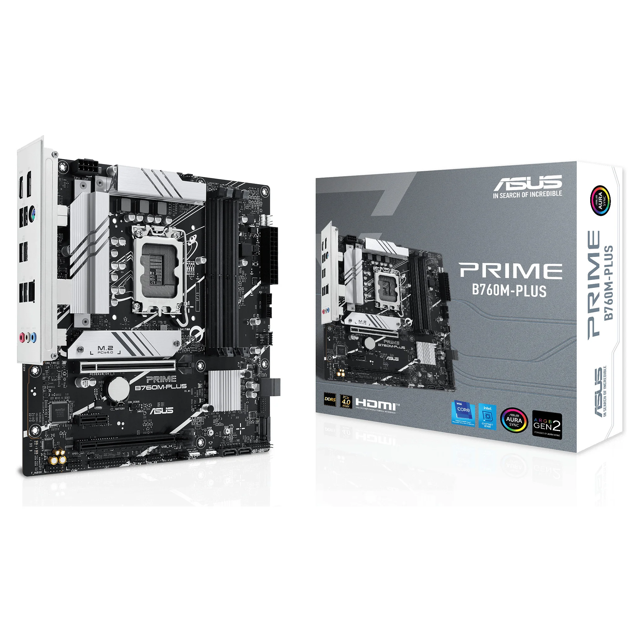ASUS PRIME B760M PLUS Intel B760 LGA 1700 micro ATX PC-Komponenten