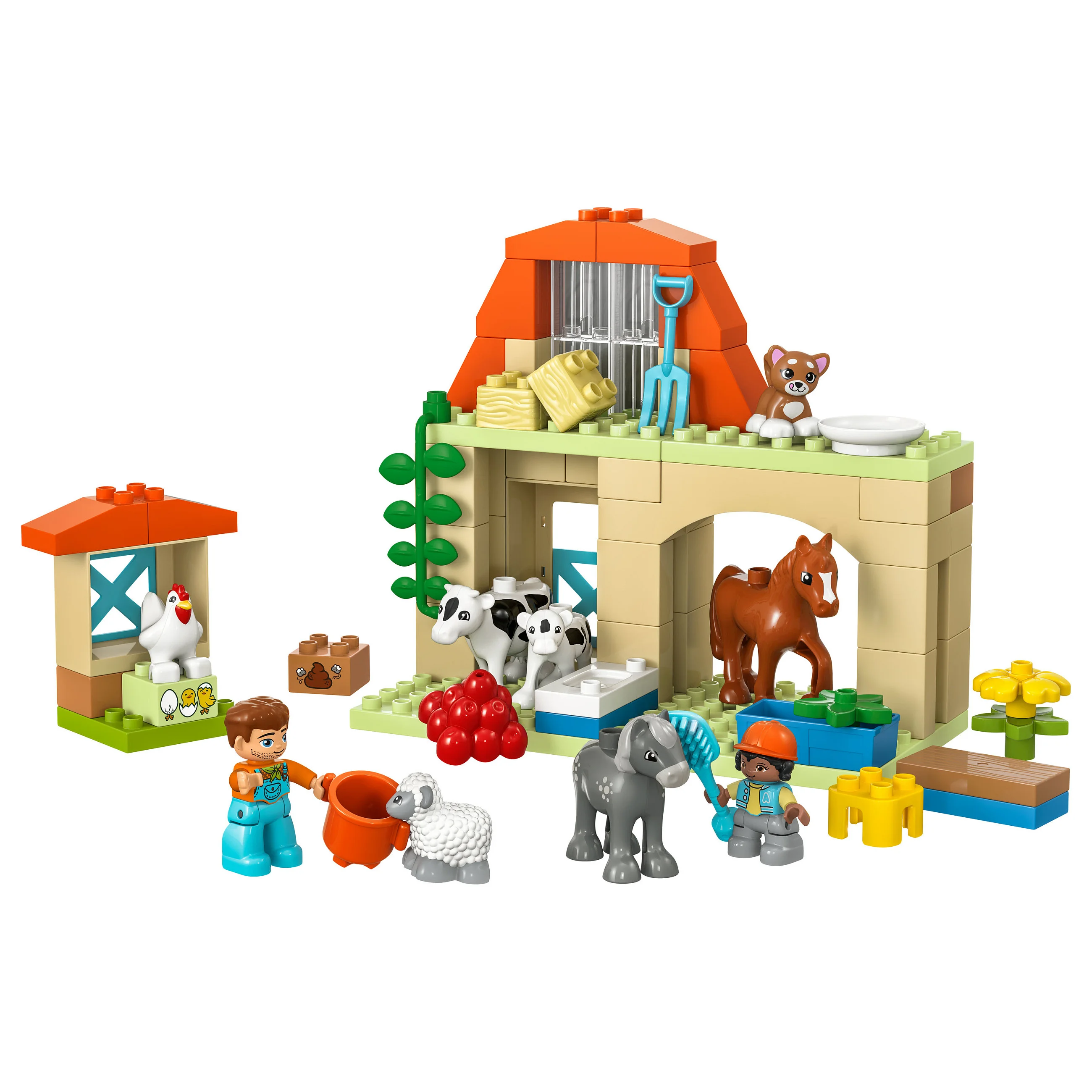 LEGO 10416 DUPLO Tierpflege auf dem Bauernhof Spielwaren
