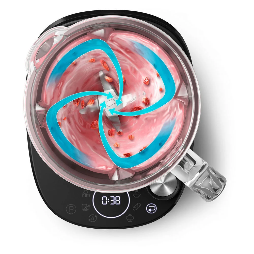 Philips Hochleistungsmixer 7000 Series HR3760 00  schwarz Kuechenkleingeraete