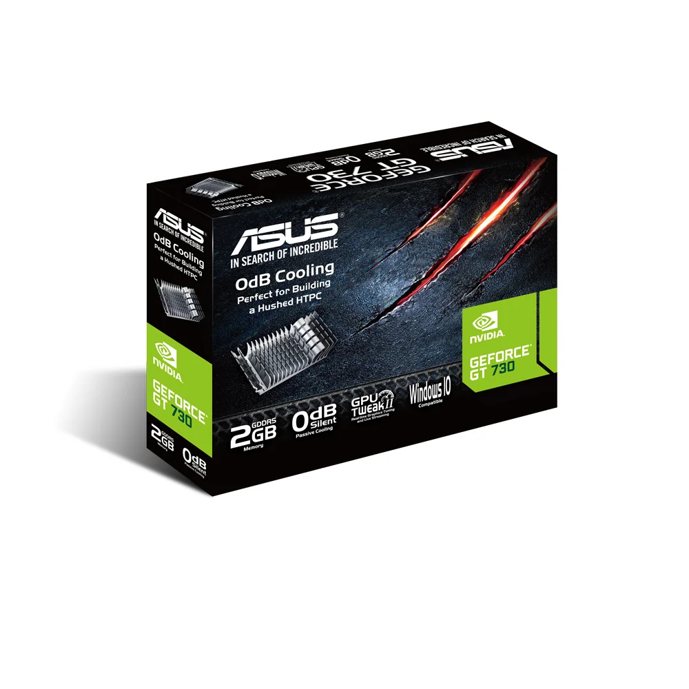 ASUS GT730 SL 2GD5 BRK NVIDIA GeForce GT 730 2 GB GDDR5 PC-Zubehoer