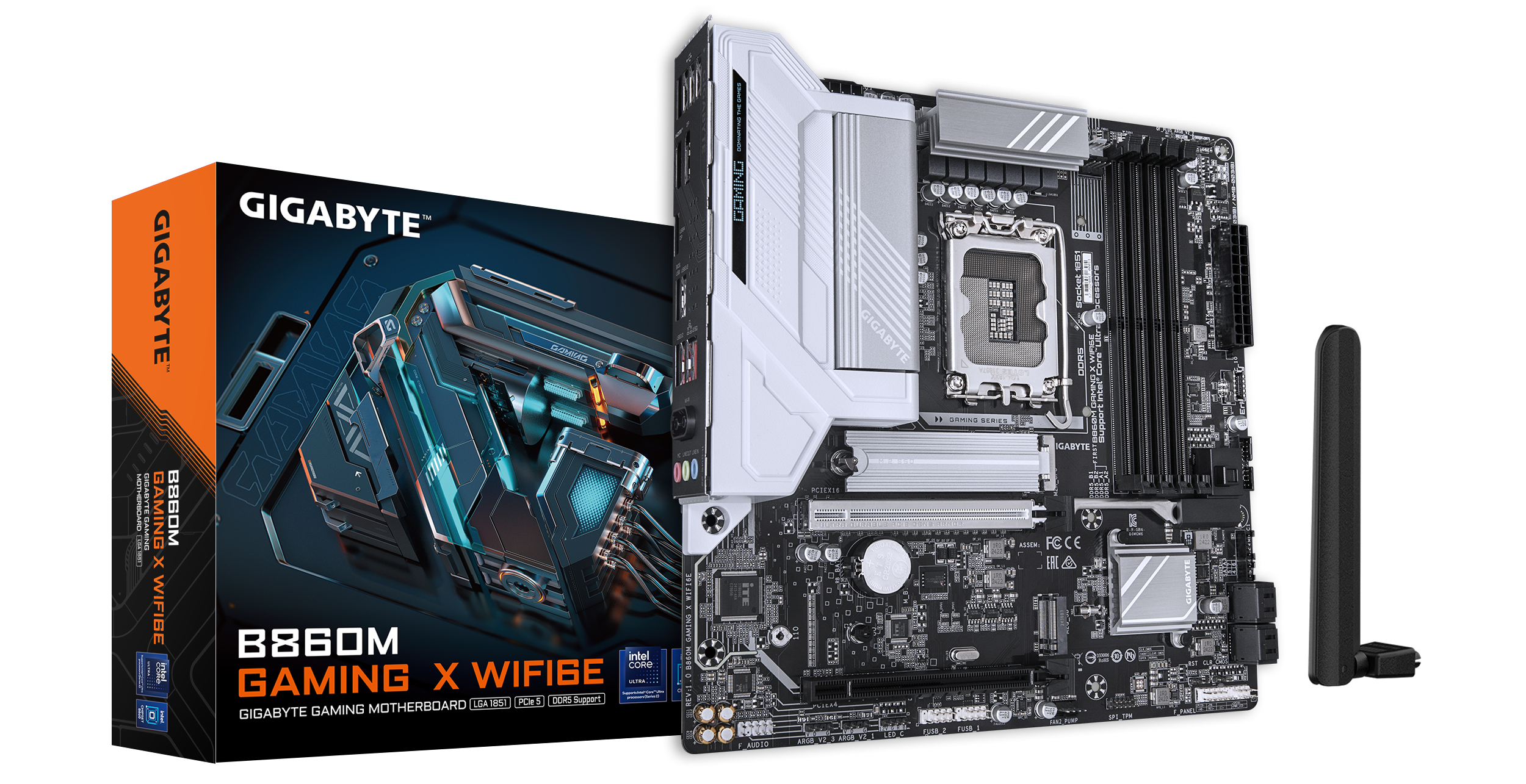 Gigabyte LGA1851 B860M GAMING X WIFI6E PC-Zubehoer