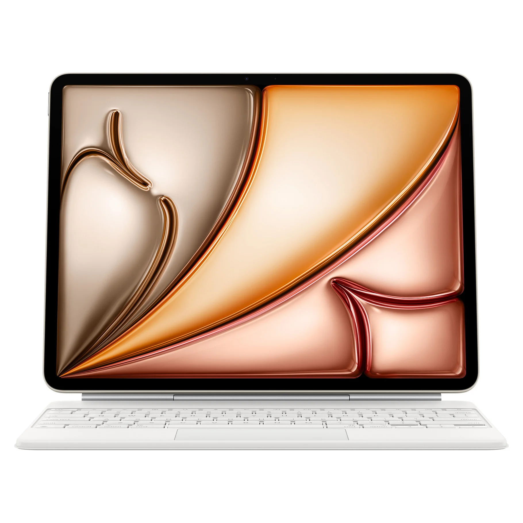 Apple magic keyboard fuer ipad air13 m3  white   7 gen Notebook & Tablet Zubehoer