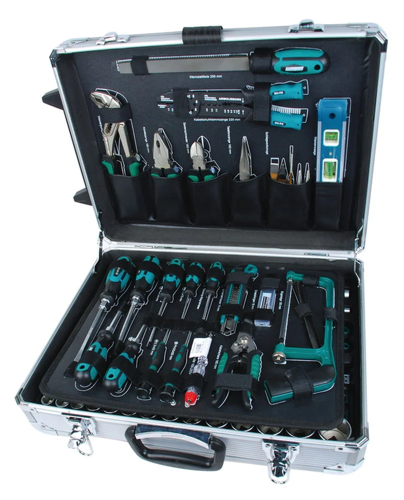 BRUeDER MANNESMANN Alu Werkzeugtrolley 159 tlg