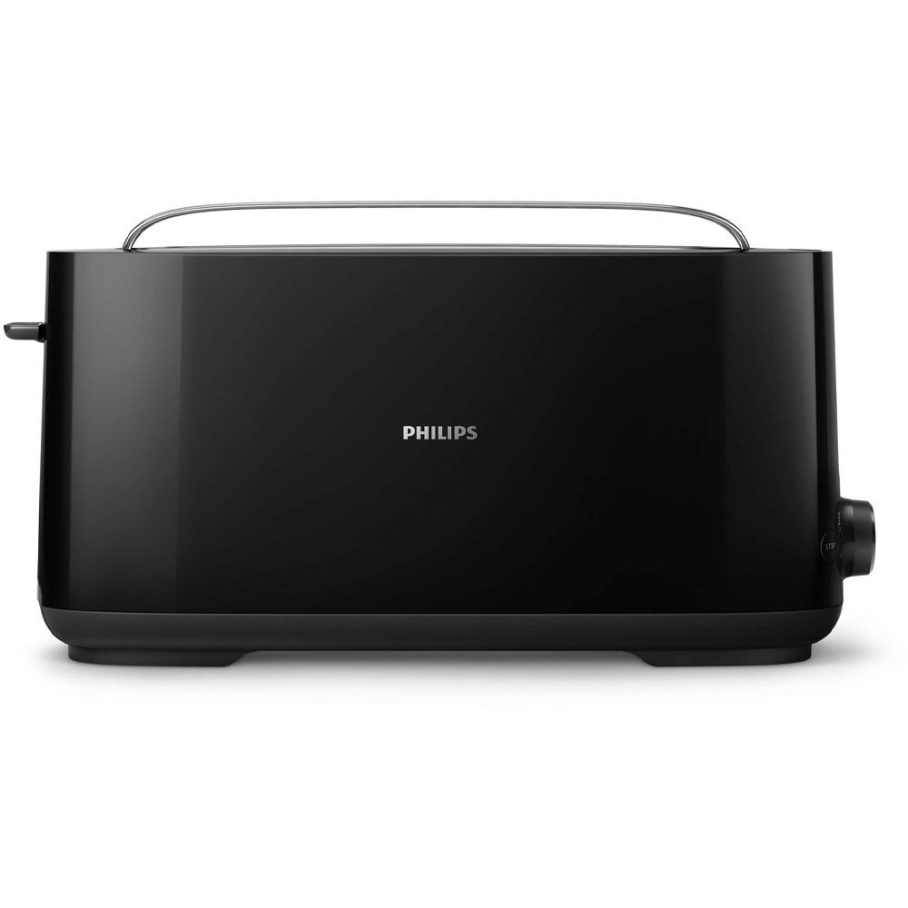 Philips Daily Collection HD2590 90 Toaster   lange Toastkammer  Schwarz Kuechenkleingeraete