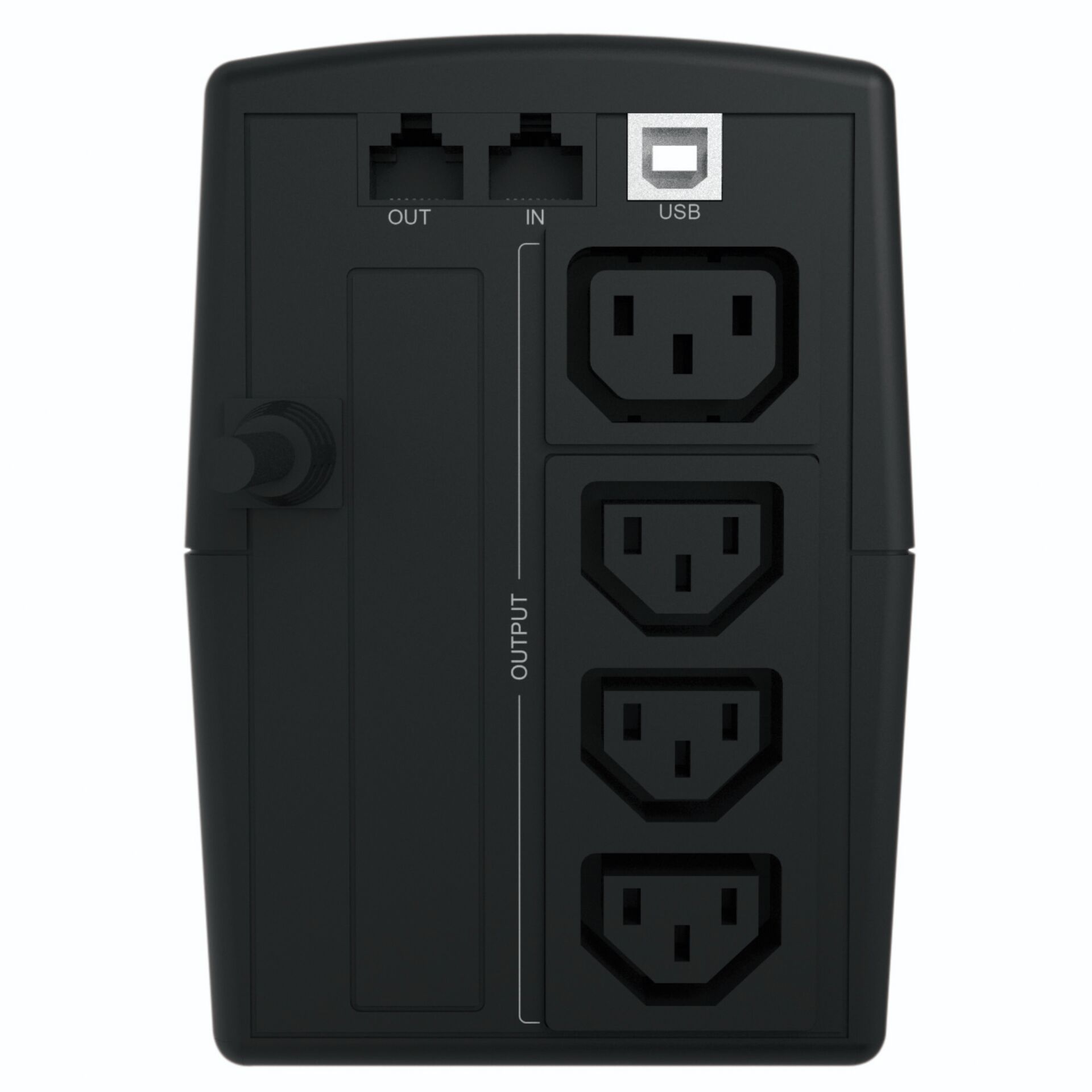 Conceptronic ZEUS01E Unterbrechungsfreie Stromversorgung  USV  Line Interaktiv 0 65 kVA 360 W 4 AC Ausgaenge PC-Komponenten