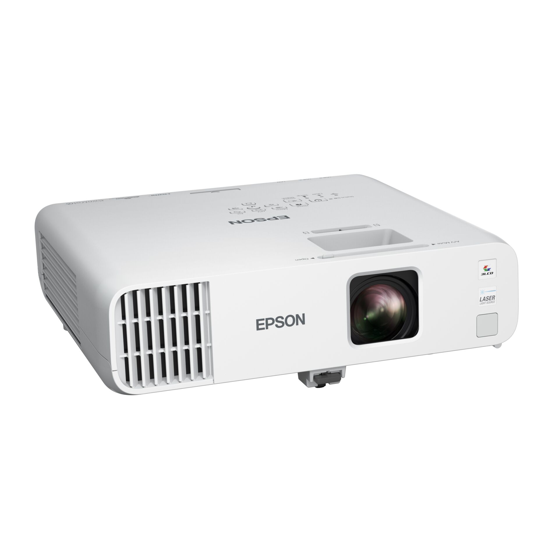 Epson EB L260F Standard Throw Projektor 4600 ANSI Lumen 3LCD 1080p  1920x1080  Weiss Video & Audio