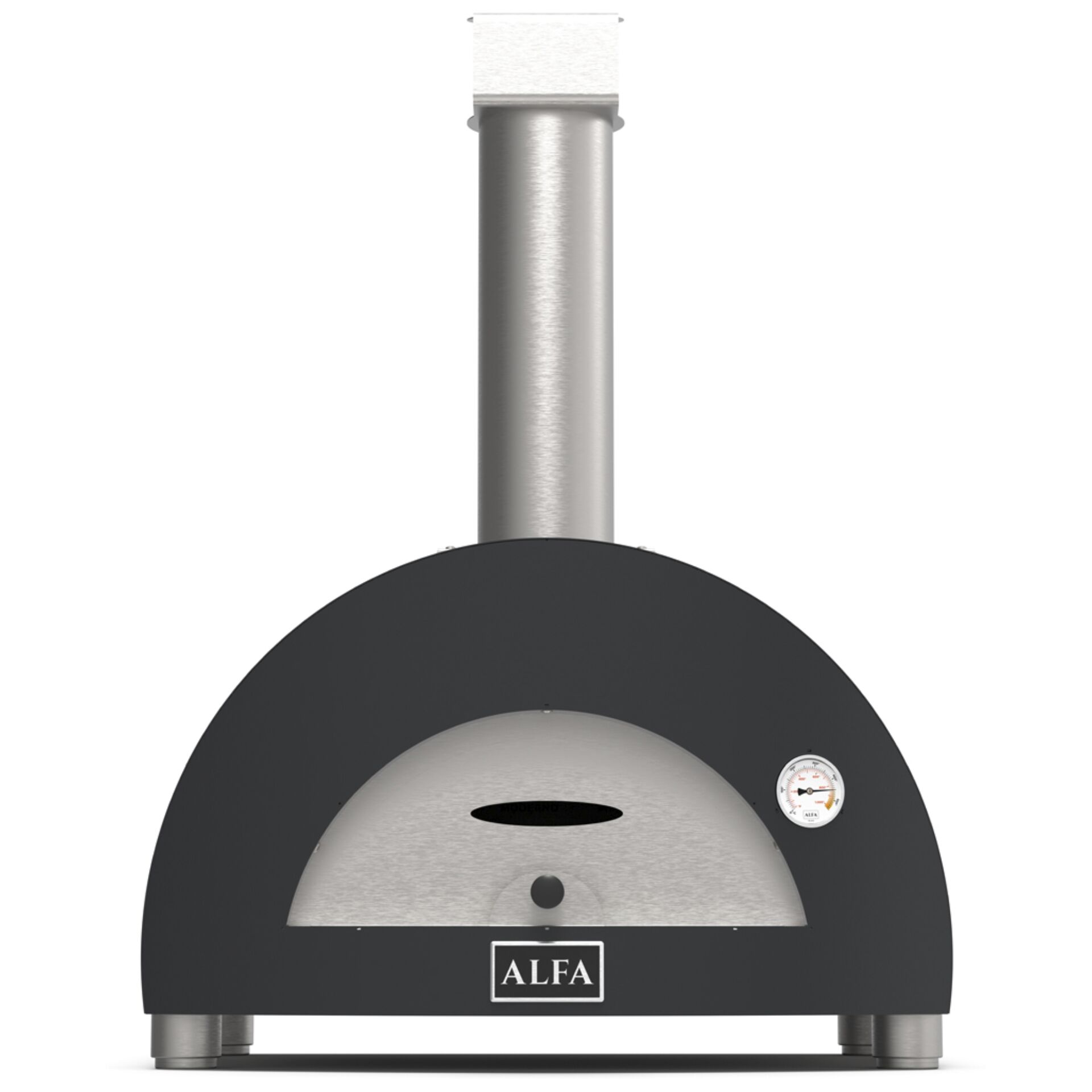 Alfa Forni Moderno 1 Pizza Holz Schiefer Grau Grills
