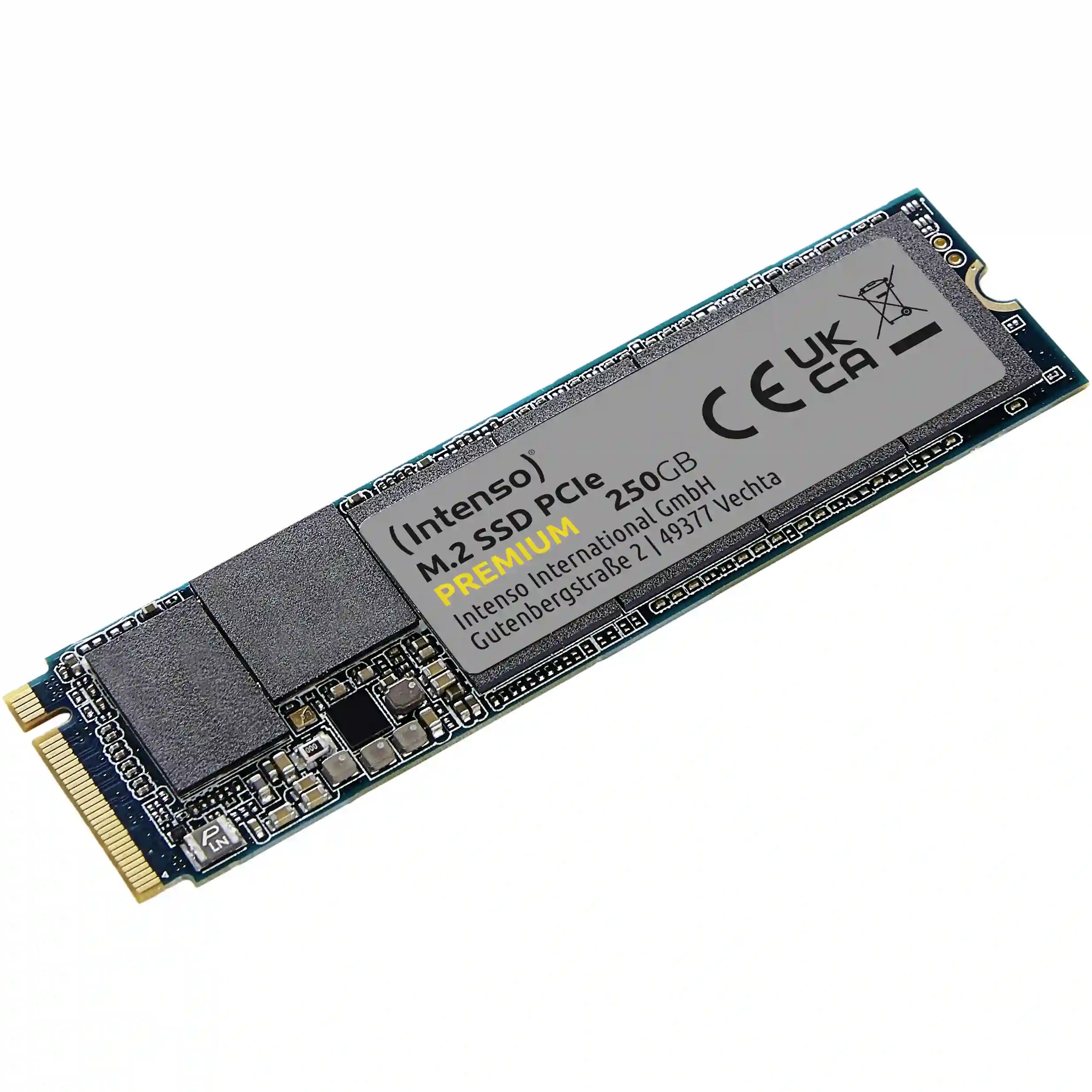 Intenso M 2 250GB Premium NVMe PCIe 3 0 x 4 Speichermedien