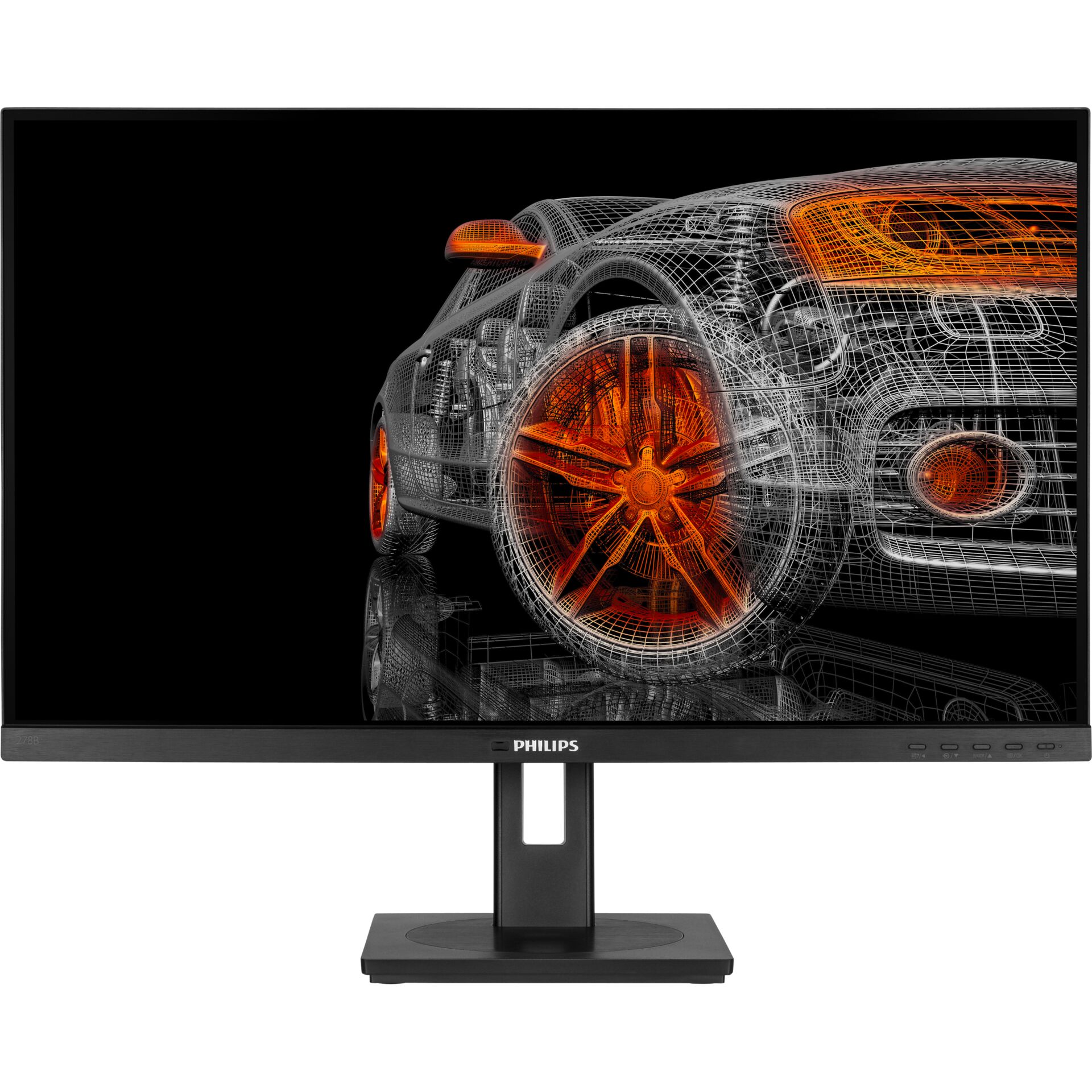 Philips B Line 278B1 00 Computerbildschirm 68 6 cm  27   3840 x 2160 Pixel 4K Ultra HD LED Schwarz Monitore