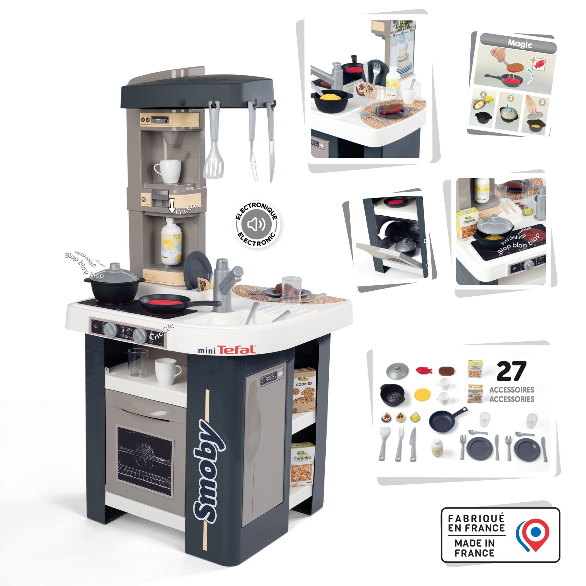 Smoby Tefal Studio Spielkueche Spielkuechen & -werkbaenke
