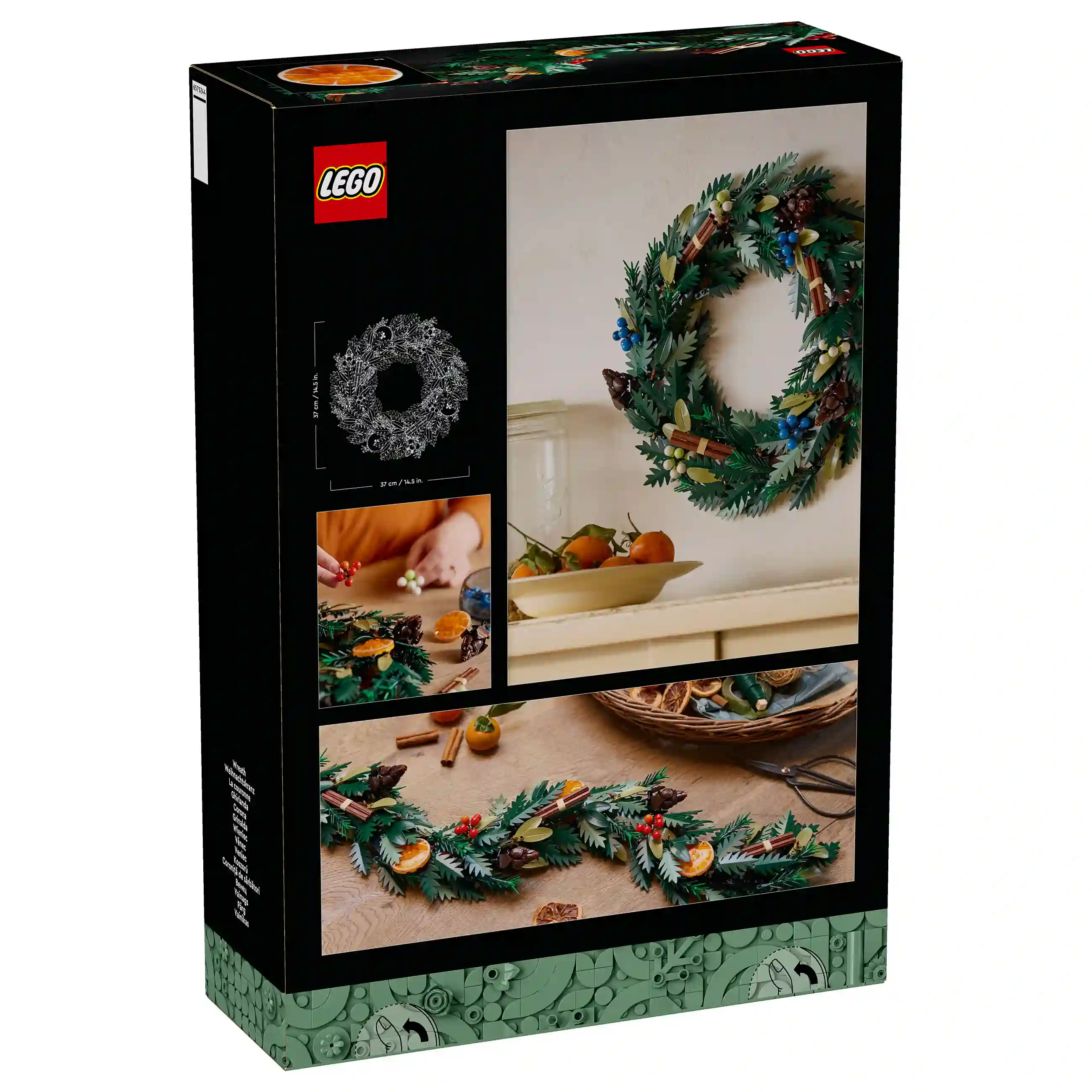 LEGO Art   Weihnachtskranz Spielwaren