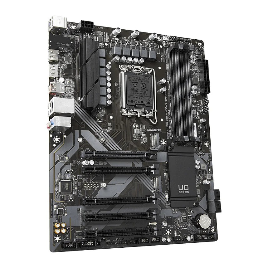 GIGABYTE B760 DS3H DDR4 Motherboard   Unterstuetzt Intel Core 14  Generation CPUs  18 2 1 Phasen Digital VRM  bis zu 5333MHz DDR4  OC   2xPCIe 4 0 M 2  GbE LAN  USB 3 2 Gen 2 PC-Komponenten