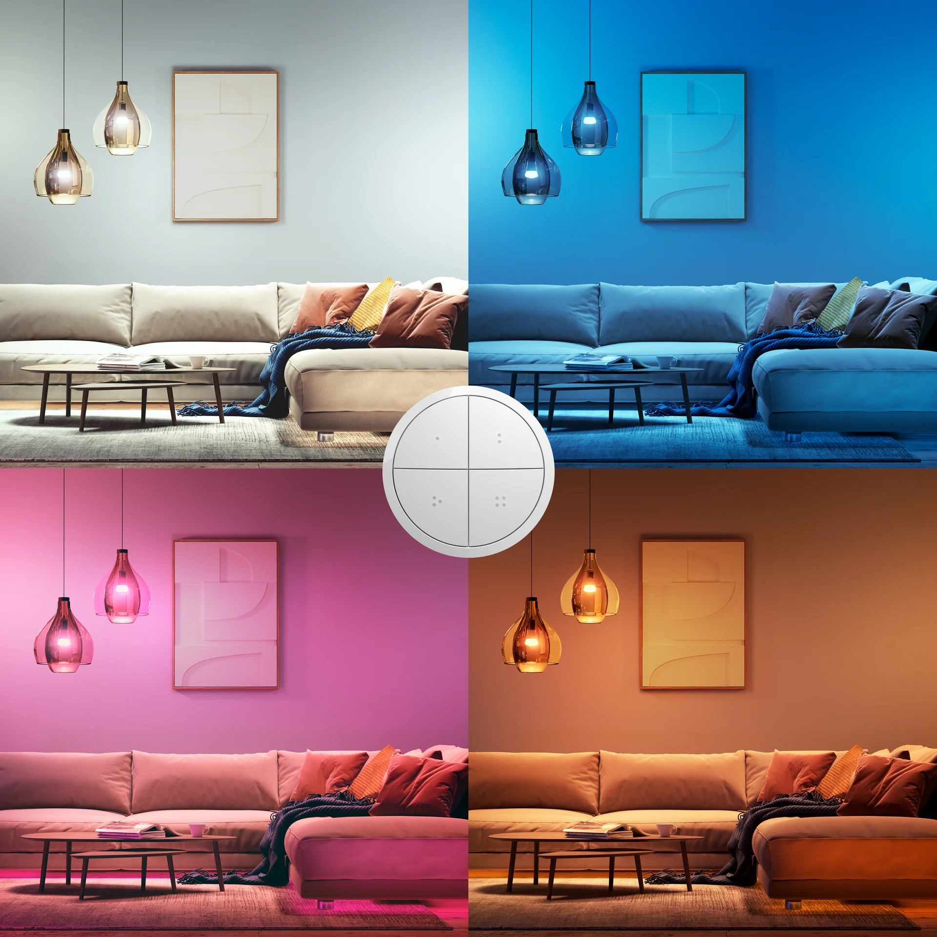 Philips Tap Dial Schalter weiss Smart Home Zubehoer