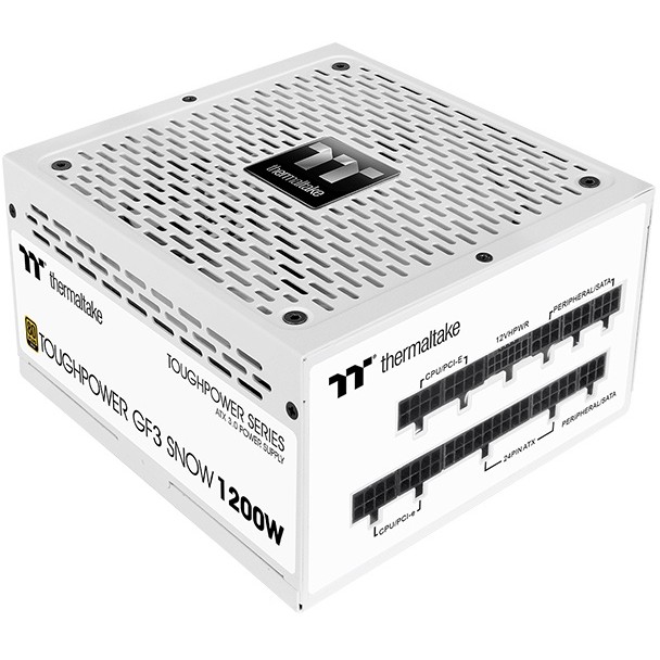 Thermaltake Toughpower GF3 1200W Netzteil   1200 Watt   Snow Weiss   80 Plus Gold Netzteile