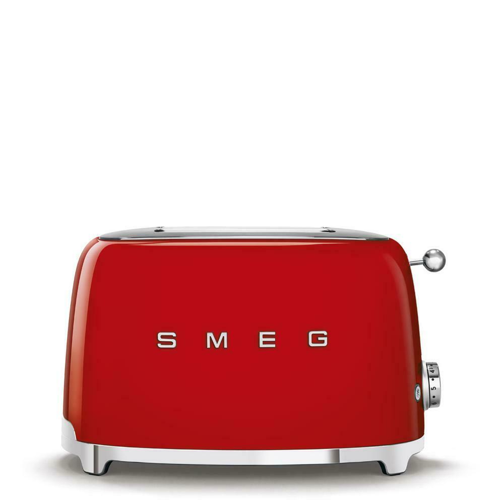 SMEG tsf01rdeu toaster 2 scheiben rot Kuechenkleingeraete