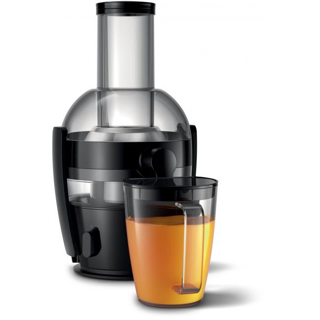 Philips Zentrifugenentsafter Viva Collection  schwarz Kuechenkleingeraete