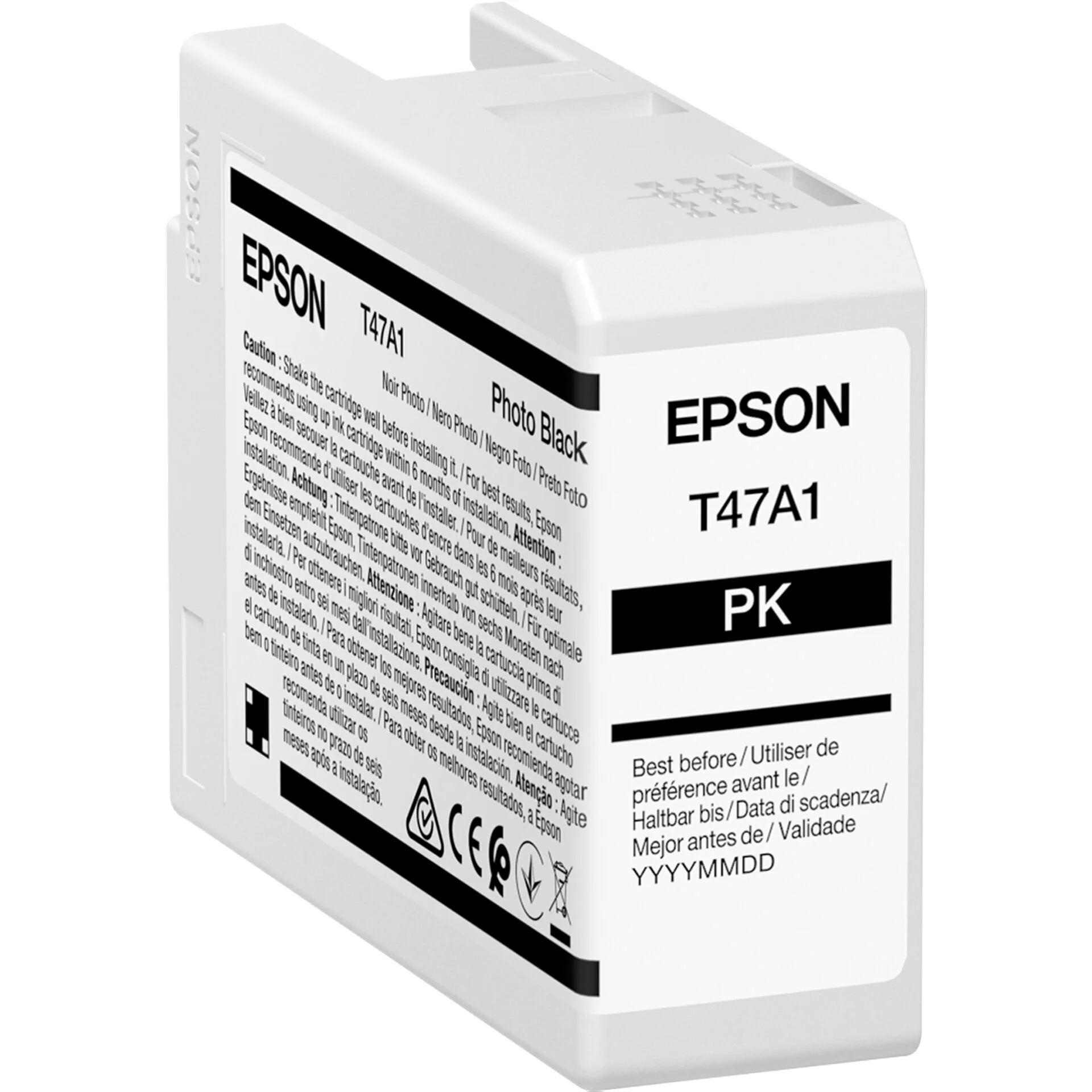 Epson Tintenpatrone photo black T 47A1 50 ml Ultrachrome Pro 10 Drucker & Scanner