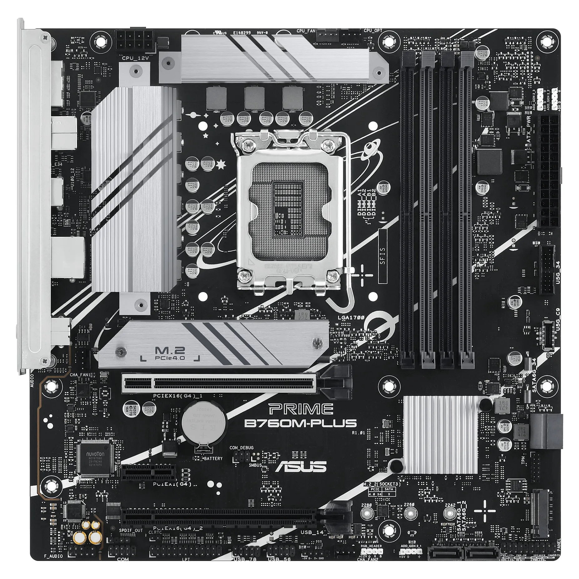 ASUS PRIME B760M PLUS Intel B760 LGA 1700 micro ATX PC-Komponenten