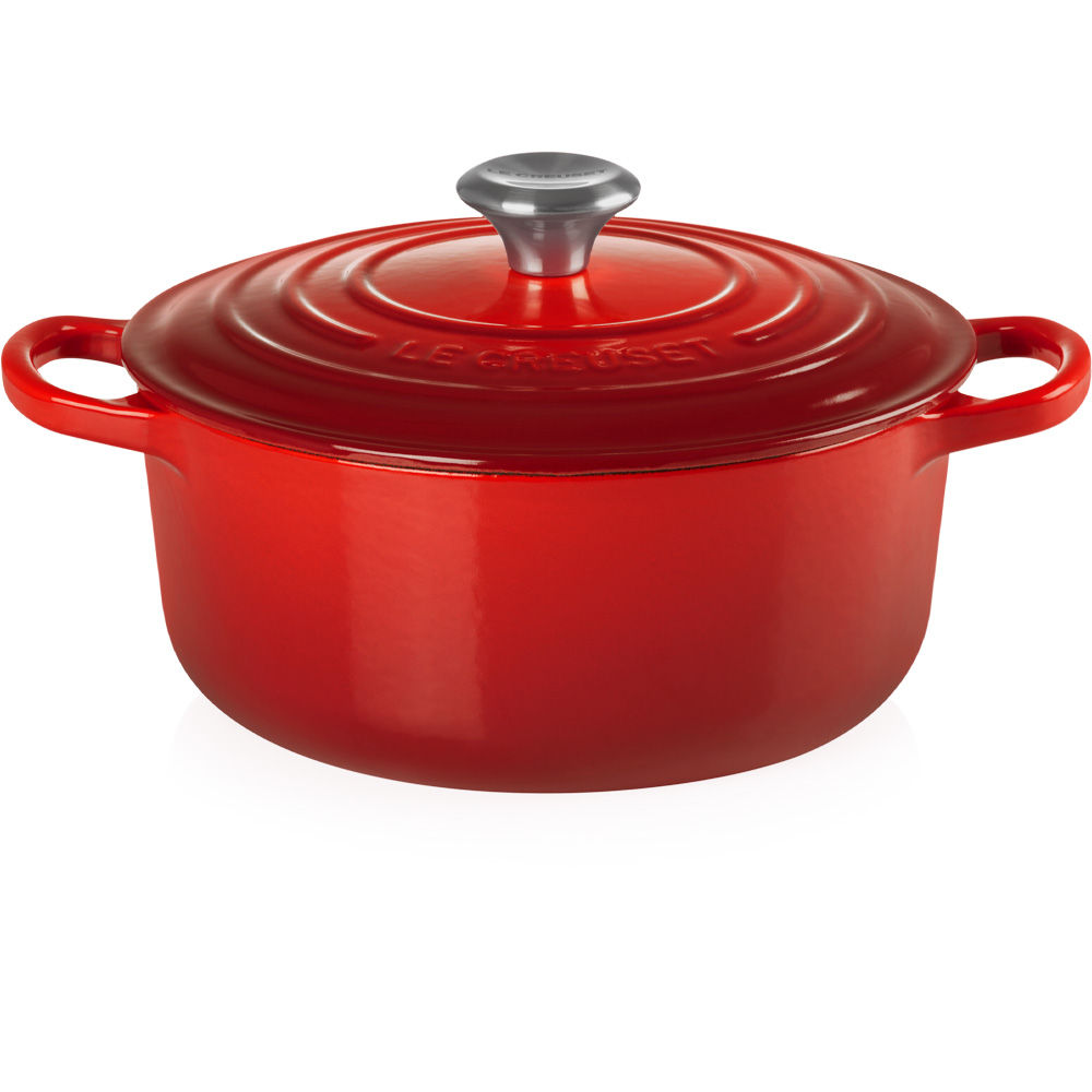 Le Creuset Signature Braeter rund 20 cm kirschrot Pfannen & Toepfe