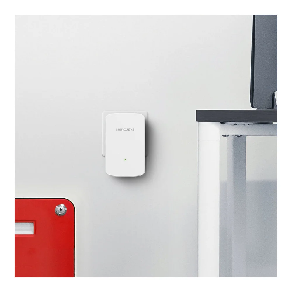 TP Link Mercusys ME10 WLAN Repeater 300 Mbps Dual Band Kompakt Einfach Schwarz