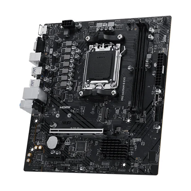 MSI PRO A620AM B EVO Motherboard AMD A620A Sockel AM5 ATX PC-Zubehoer