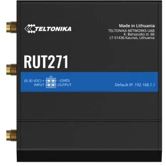 Teltonika RUT271 Redcap 5G Router 5G LTE WLAN Ethernet Schwarz